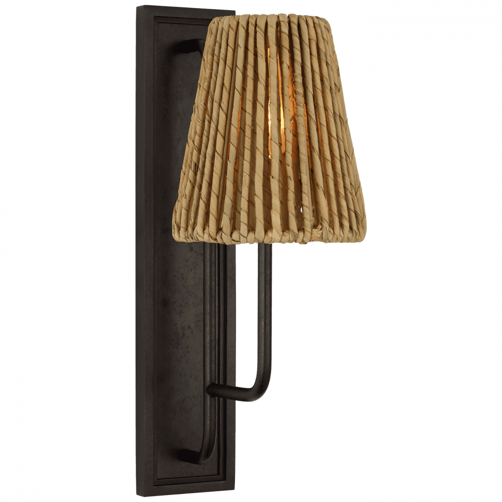 Visual Comfort Signature Rui Wall Sconce Aged Iron