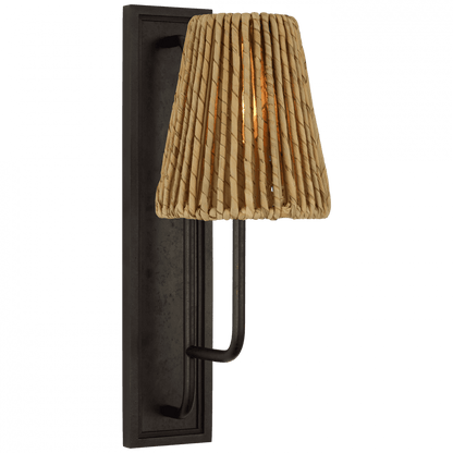 Visual Comfort Signature Rui Wall Sconce Aged Iron