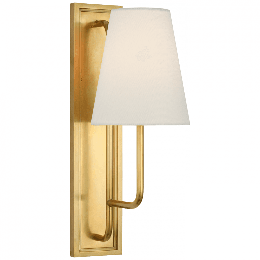 Visual Comfort Signature Rui Wall Sconce Hand-Rubbed Antique Brass