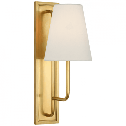Visual Comfort Signature Rui Wall Sconce Hand-Rubbed Antique Brass
