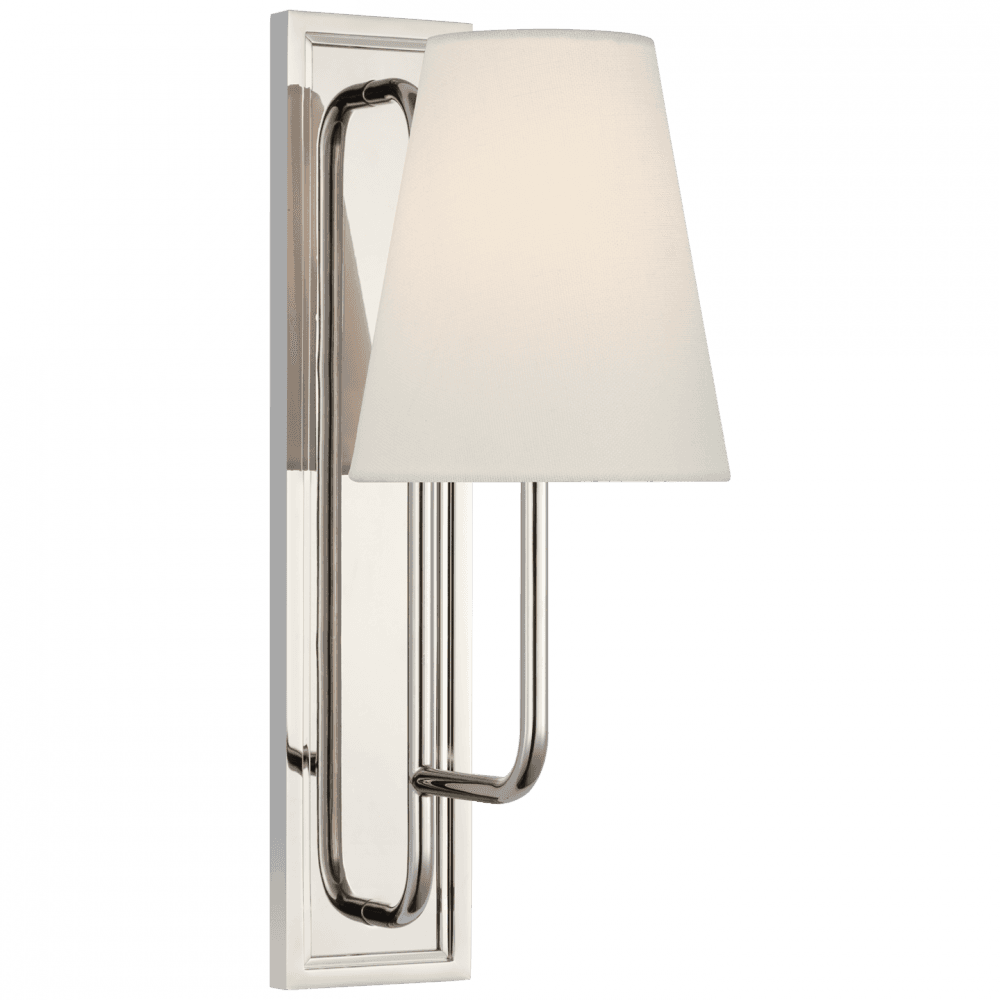 Visual Comfort Signature Rui Wall Sconce Polished Nickel