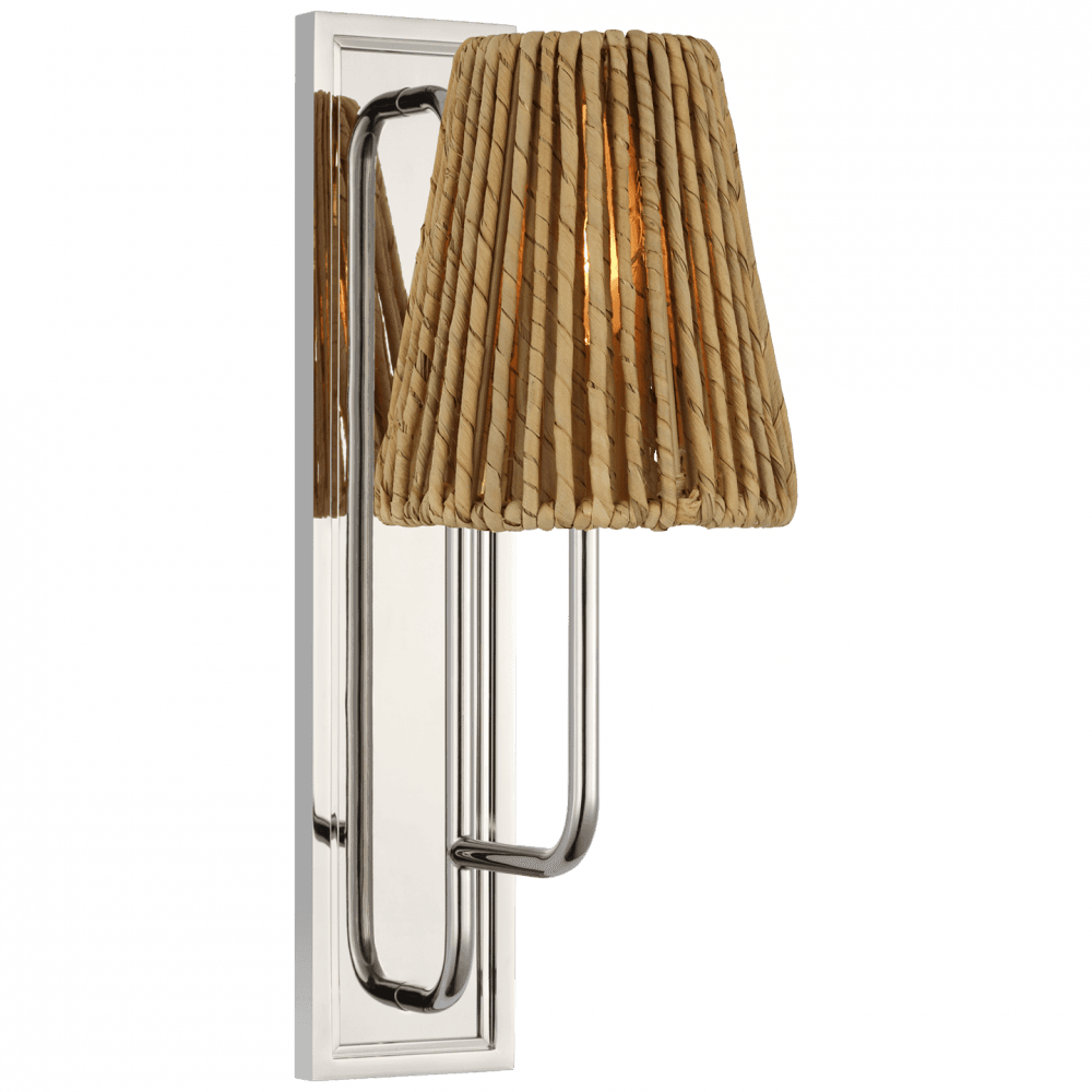 Visual Comfort Signature Rui Wall Sconce Polished Nickel