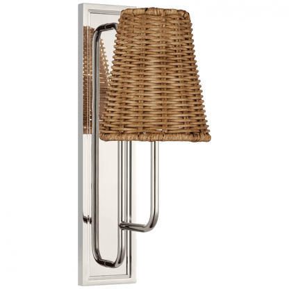 Visual Comfort Signature Rui Wall Sconce Polished Nickel