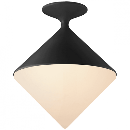 Visual Comfort Signature Sarnen Flush Mount Matte White