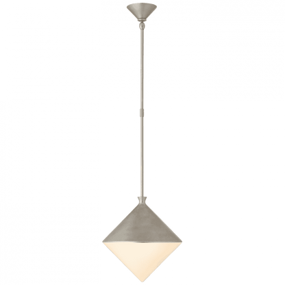 Visual Comfort Signature Sarnen Pendant Burnished Silver Leaf