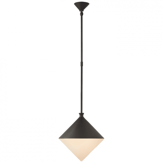 Visual Comfort Signature Sarnen Small Pendant Matte Black