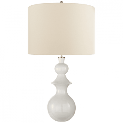 Visual Comfort Signature Saxon Table Lamp New White