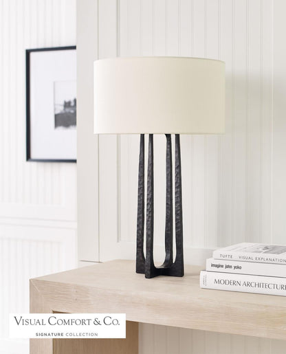 Visual Comfort & Co. Signature Collection Scala Hand-Forged Table Lamp