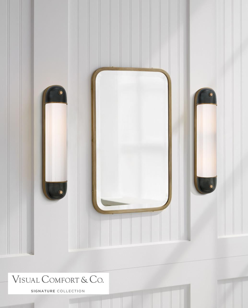 Visual Comfort Signature Selecta Bathroom Wall Sconce Bronze