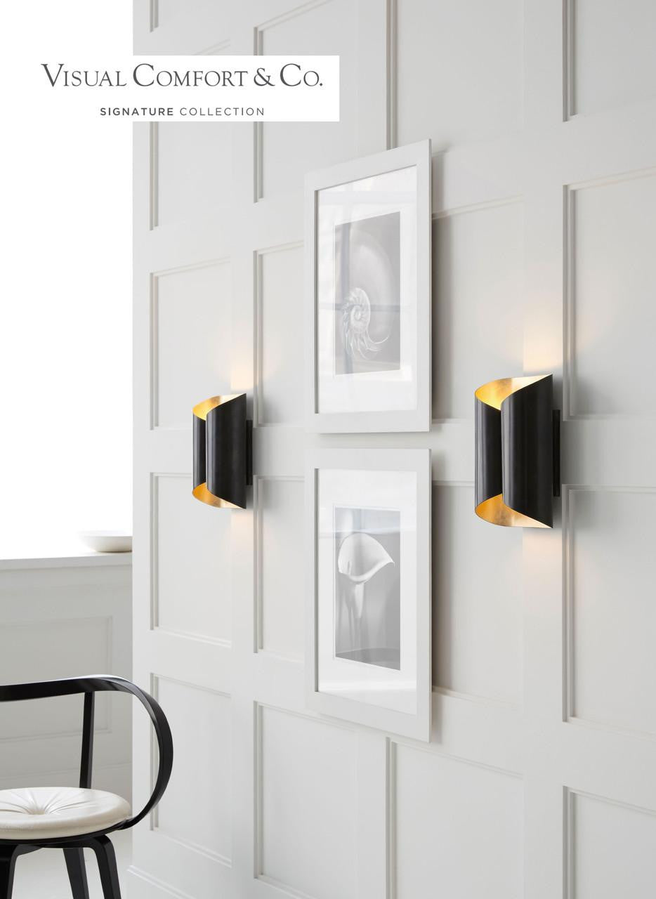 Visual Comfort Signature Selfoss Wall Sconce Plaster White