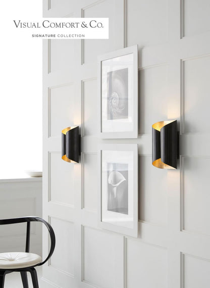 Visual Comfort Signature Selfoss Wall Sconce Plaster White