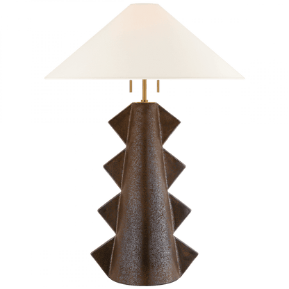 Visual Comfort Signature Senso Table Lamp Crystal Bronze