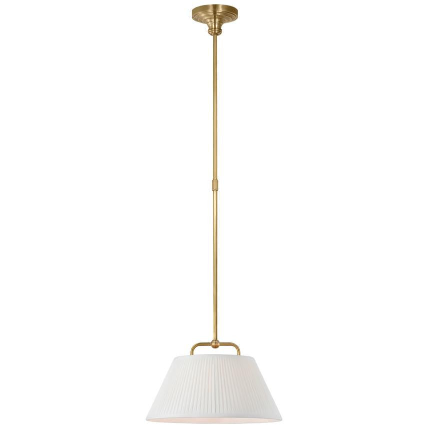 Visual Comfort Signature Serrato 14 Polished Nickel