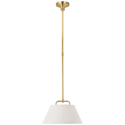 Visual Comfort Signature Serrato 14 Hand-Rubbed Antique Brass