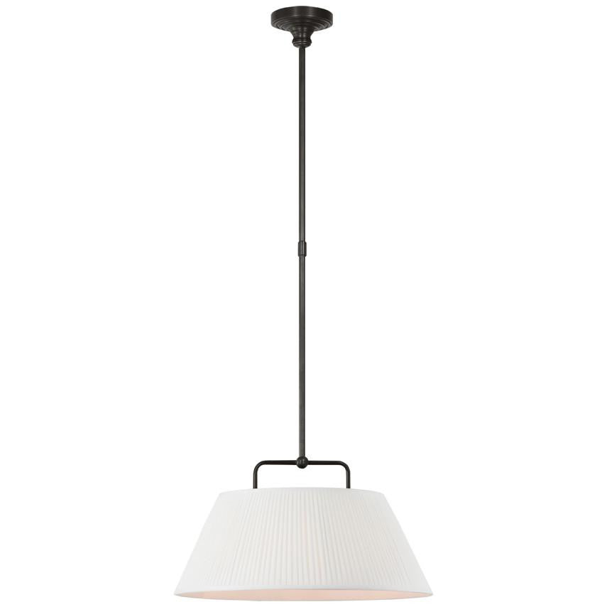 Visual Comfort Signature Serrato 20 Polished Nickel