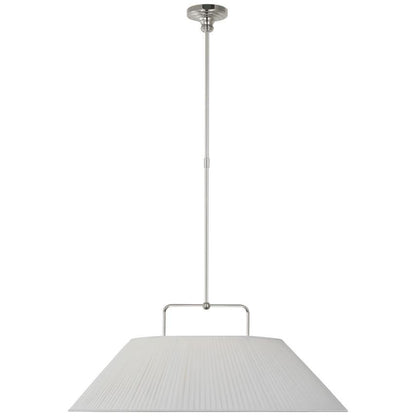 Visual Comfort Signature Serrato 33 Polished Nickel
