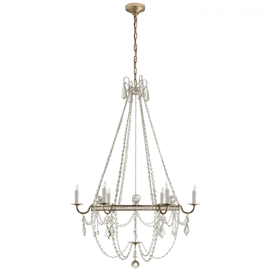 Visual Comfort Signature Sharon Chandelier Gilded Iron