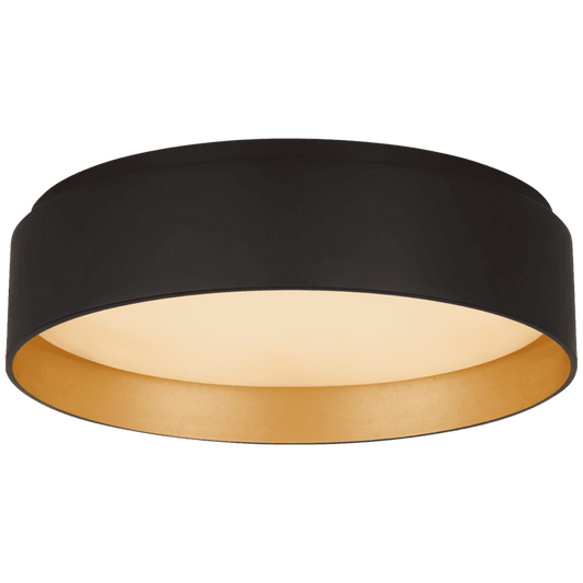 Visual Comfort Signature Shaw Flush Mount Matte Black