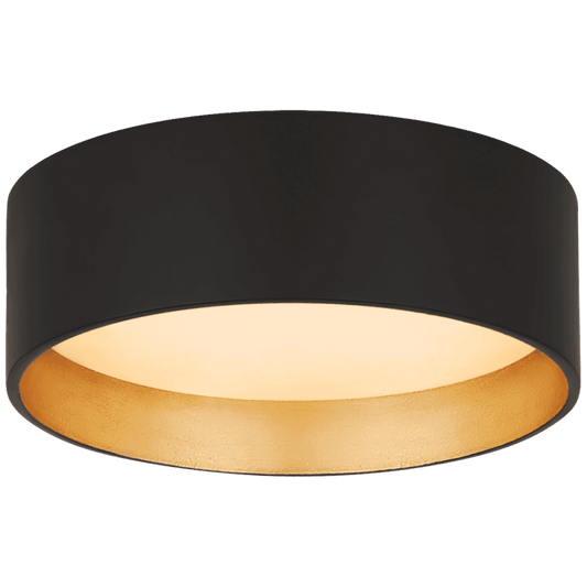 Visual Comfort Signature Shaw Flush Mount Matte Black