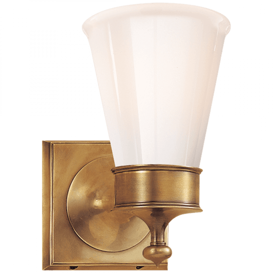 Visual Comfort Signature Siena Wall Sconce Hand-Rubbed Antique Brass