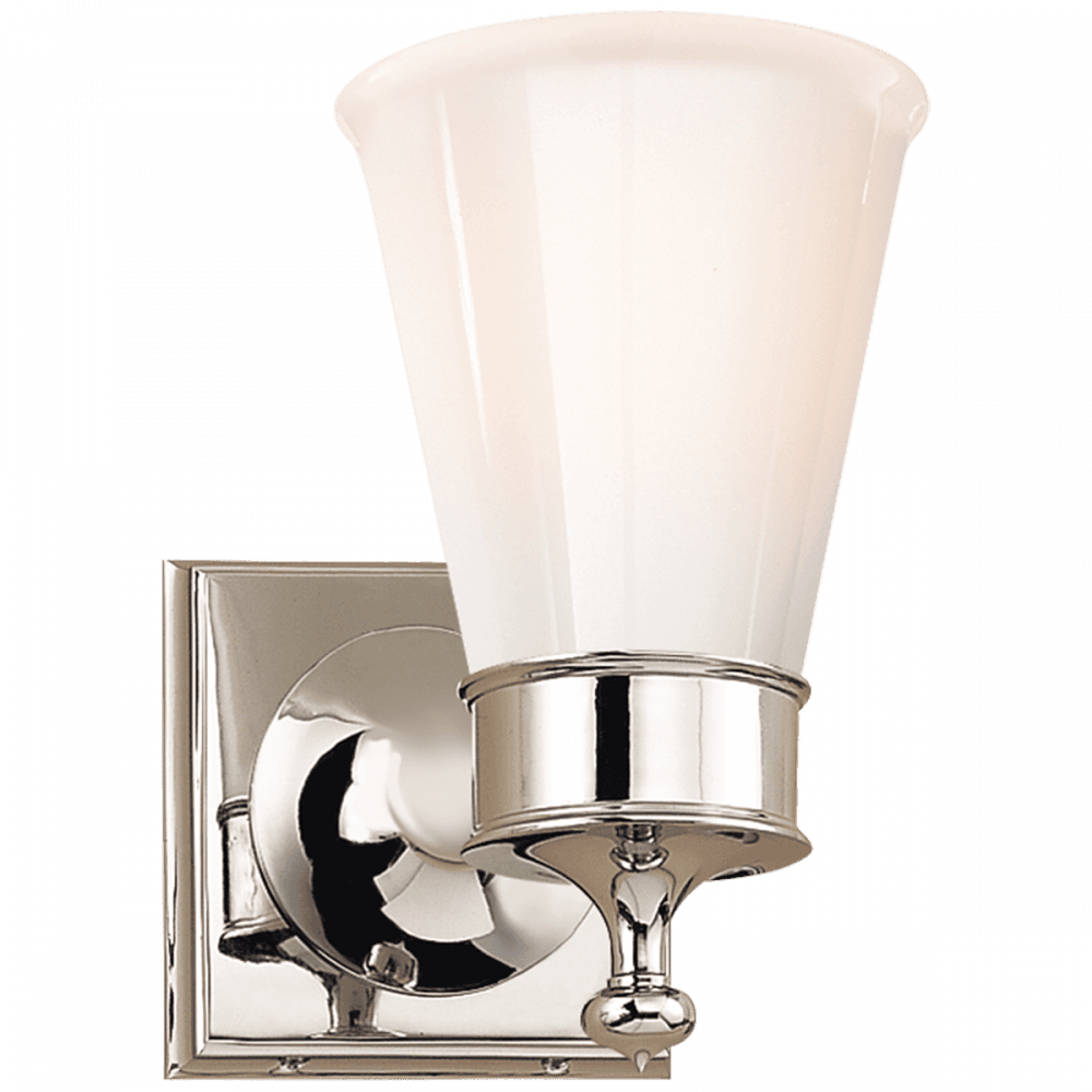 Visual Comfort Signature Siena Wall Sconce Polished Nickel