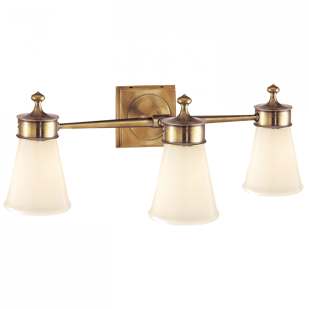 Visual Comfort Signature Siena Wall Sconce Hand-Rubbed Antique Brass