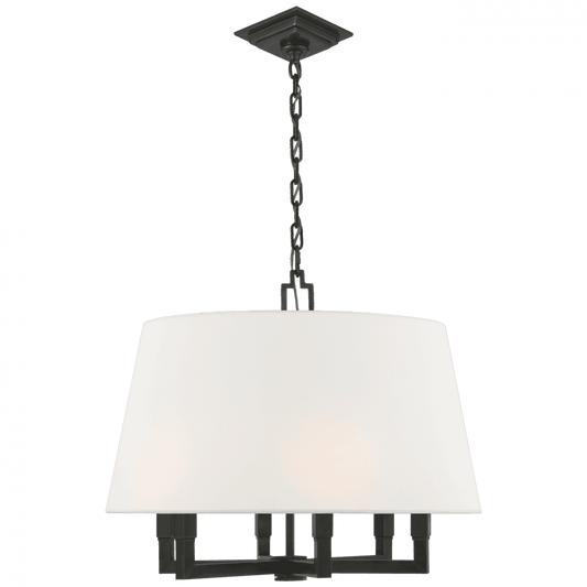 Visual Comfort Signature Signature Square Tube Hanging Shade Bronze