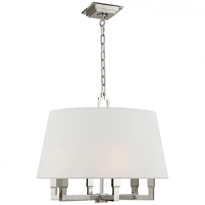 Visual Comfort Signature Signature Square Tube Hanging Shade Polished Nickel