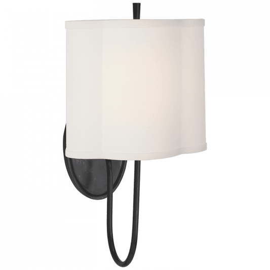 Visual Comfort Signature Simple Simple Scallop Wall Sconce Bronze