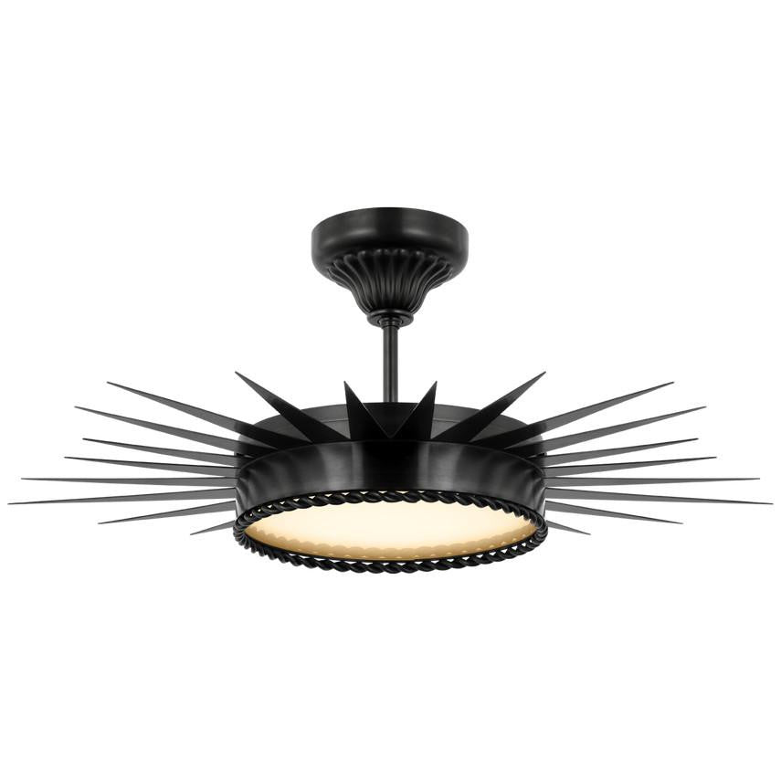Visual Comfort & Co. Signature Collection Soleil 28" Semi-Flush Mount