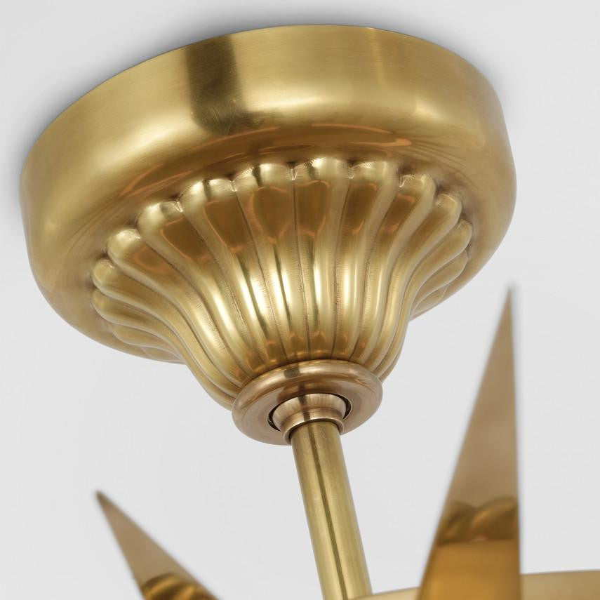 Visual Comfort Signature Soleil 28 Polished Nickel