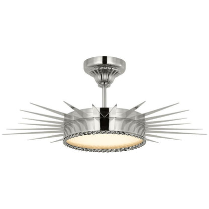 Visual Comfort & Co. Signature Collection Soleil 28" Semi-Flush Mount