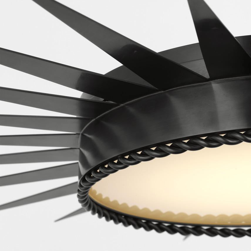 Visual Comfort & Co. Signature Collection Soleil 36" Semi-Flush Mount