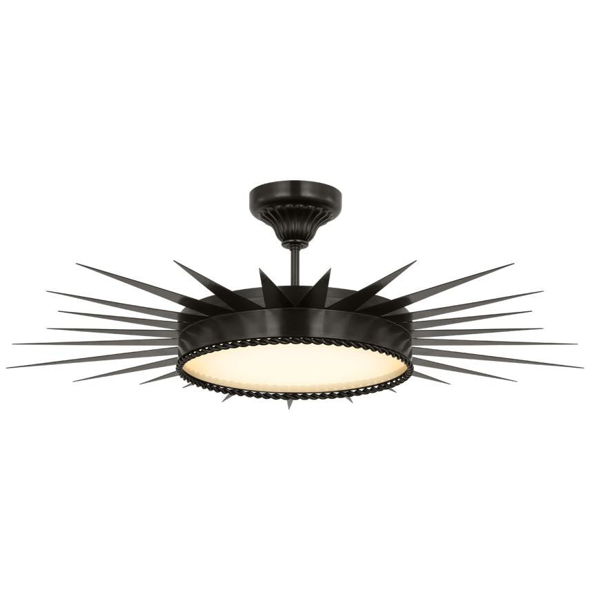 Visual Comfort & Co. Signature Collection Soleil 36" Semi-Flush Mount