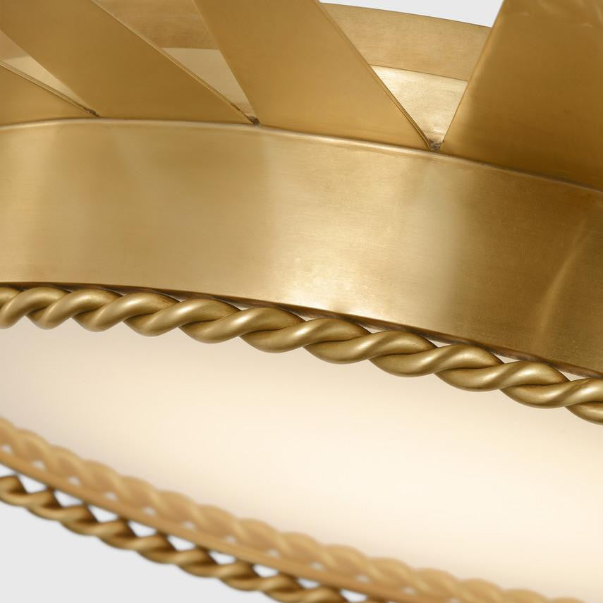 Visual Comfort & Co. Signature Collection Soleil 36" Semi-Flush Mount