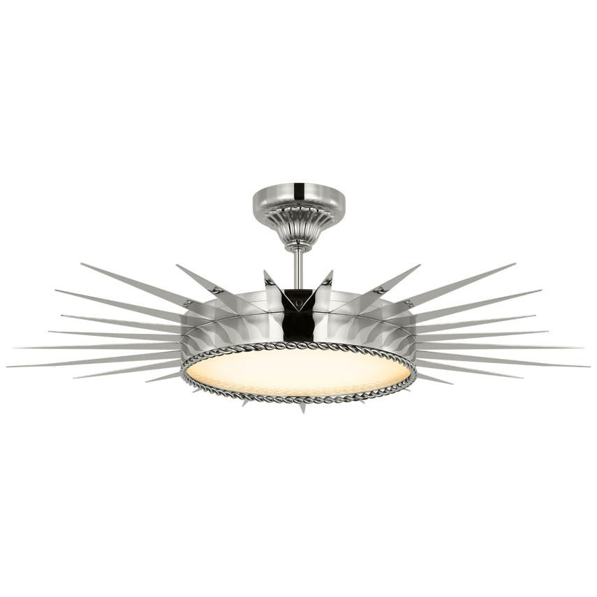 Visual Comfort & Co. Signature Collection Soleil 36" Semi-Flush Mount