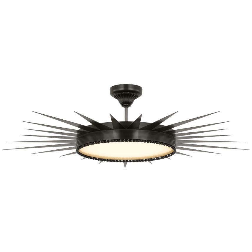 Visual Comfort & Co. Signature Collection Soleil 45" Semi-Flush Mount