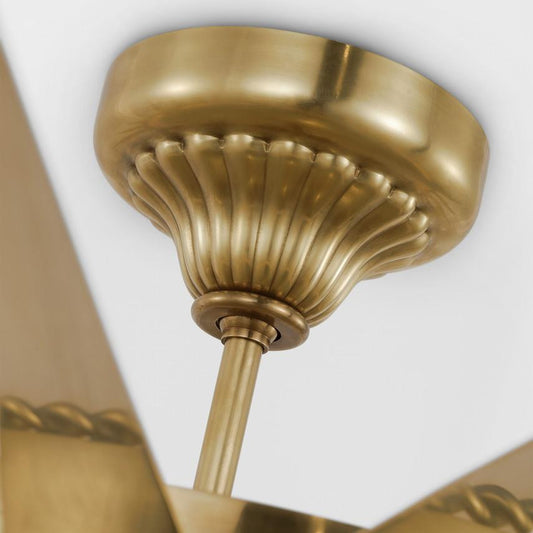 Visual Comfort Signature Soleil 45 Polished Nickel