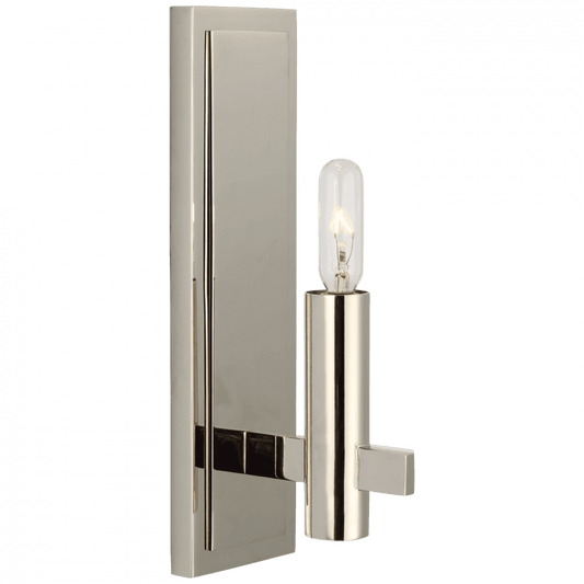 Visual Comfort Signature Sonnet Petite Single Wall Sconce Polished Nickel