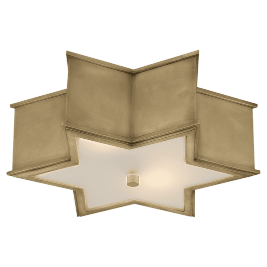 Visual Comfort Signature Sophia Flush Mount Polished Nickel