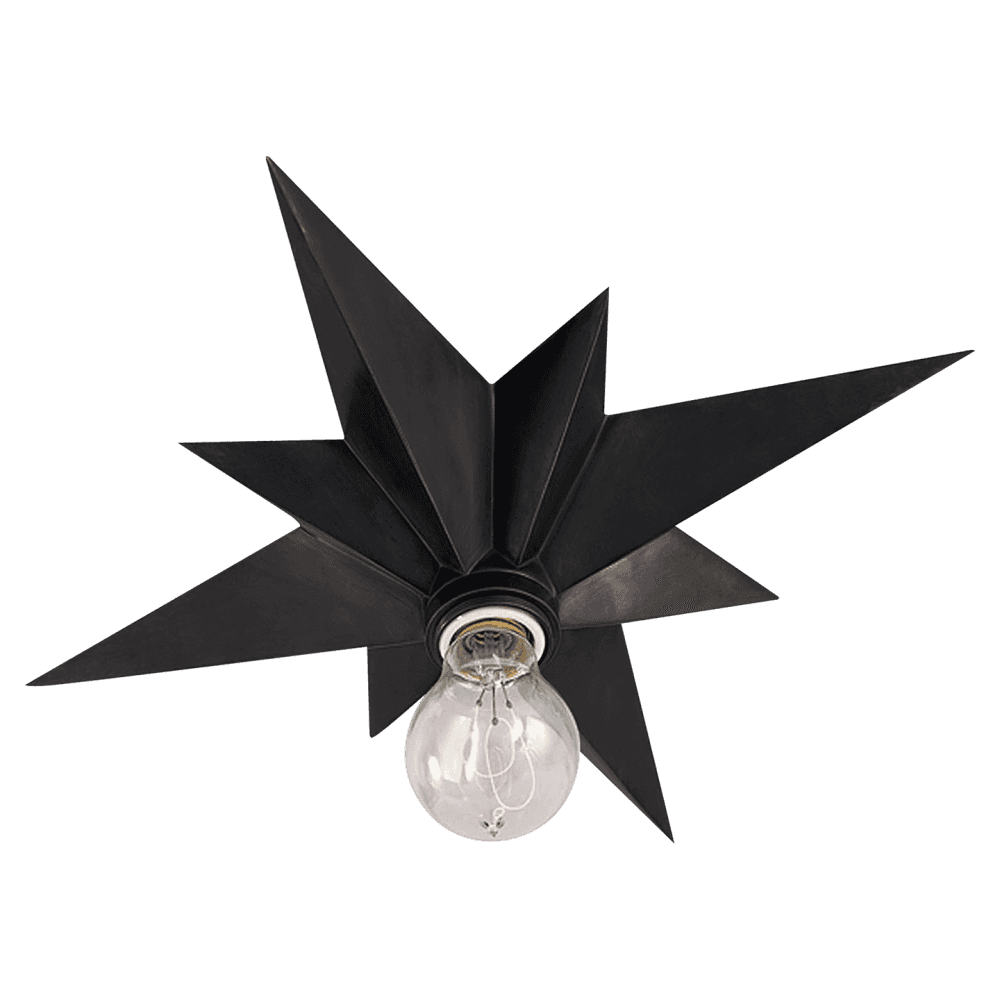 Visual Comfort Signature Star Flush Mount Bronze