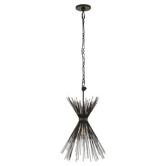 Visual Comfort Signature Strada Chandelier Aged Iron