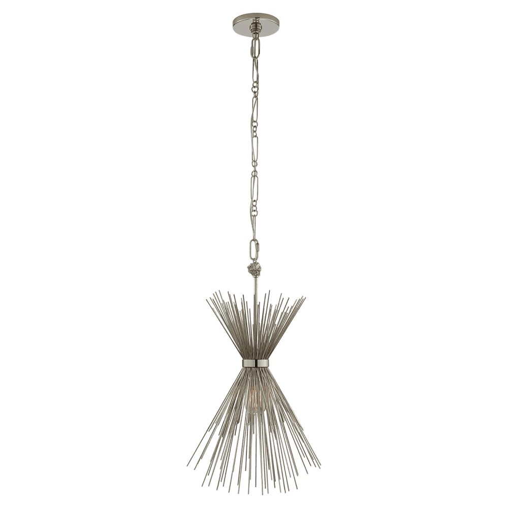 Visual Comfort Signature Strada Chandelier Polished Nickel