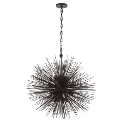 Visual Comfort Signature Strada Chandelier Polished Nickel