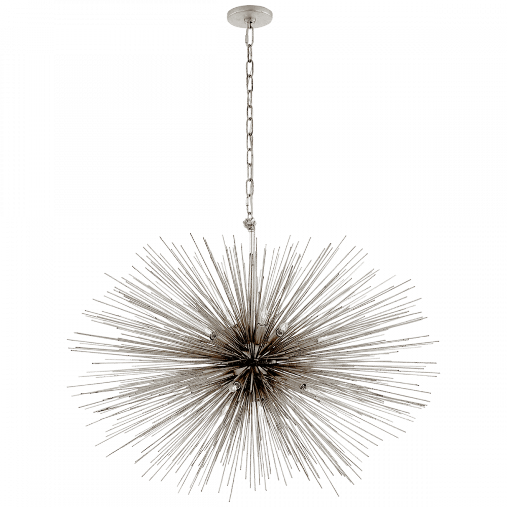 Visual Comfort Signature Strada Chandelier Polished Nickel