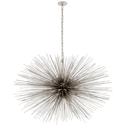 Visual Comfort Signature Strada Large Oval Chandelier Gild