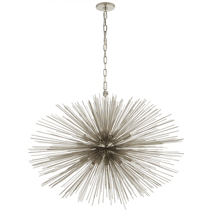 Visual Comfort & Co. Signature Collection Strada Chandelier, 20-Light, Polished Nickel, 38"W (KW 5074PN 2R538)