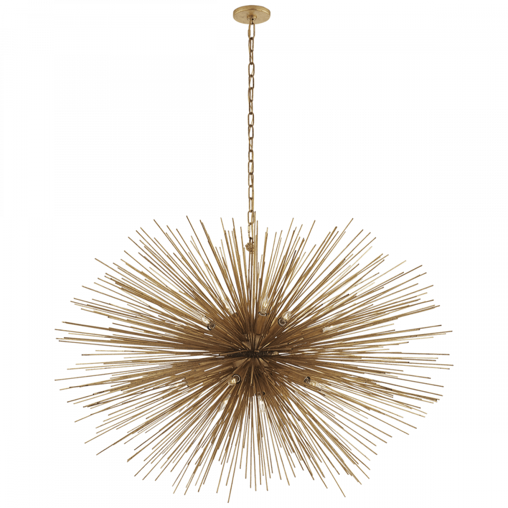 Visual Comfort Signature Strada Chandelier Polished Nickel
