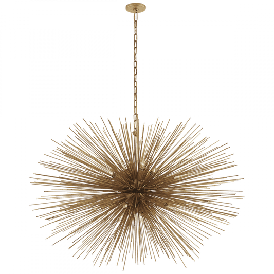 Visual Comfort Signature Strada Chandelier Polished Nickel