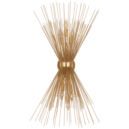 Visual Comfort Signature Strada Large Symmetrical Sconce Gild